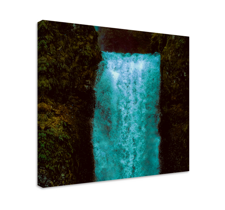 Cuadro paisajes cascada de agua majestuosa - TenVinilo