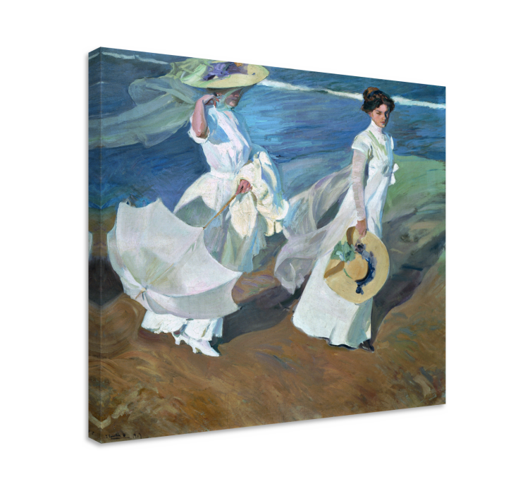 Cuadro en arte Paseo al Mar - TenVinilo