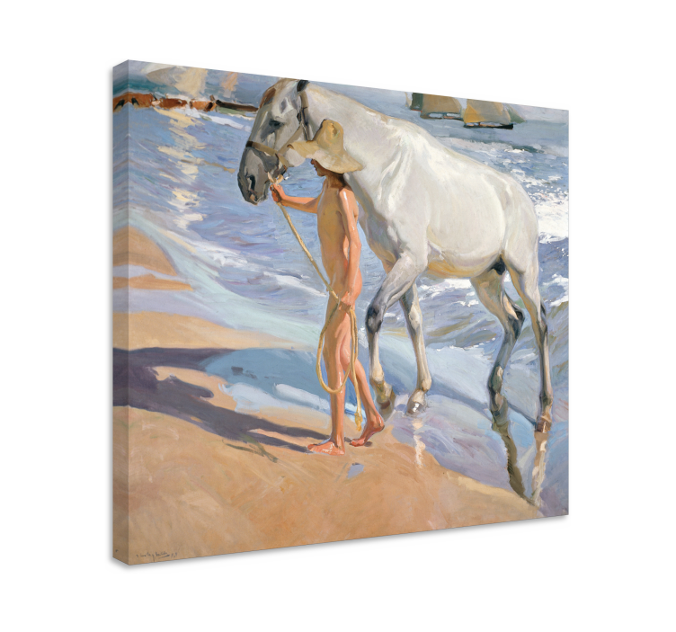 Cuadro en arte Baño de Caballo - TenVinilo