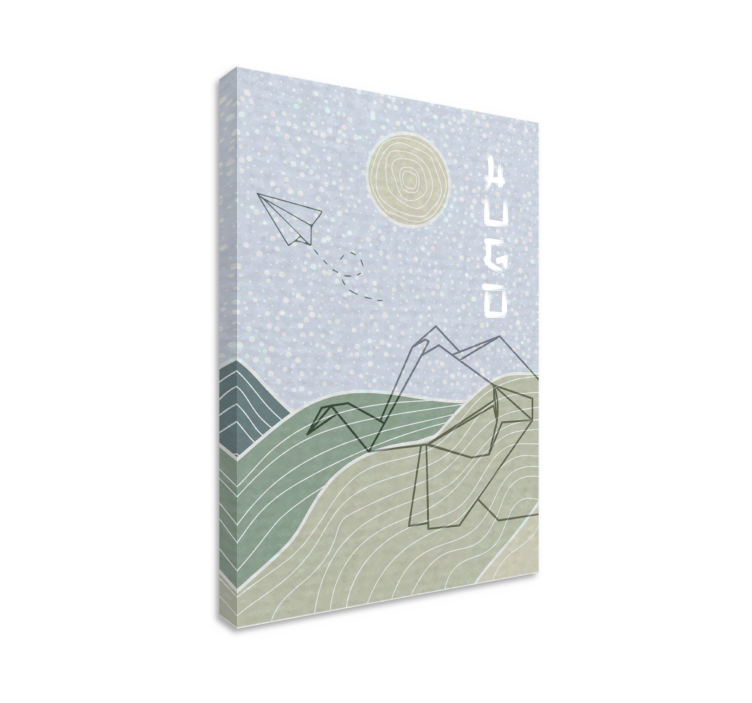 Cuadro elefante Elefante Japandi - TenVinilo