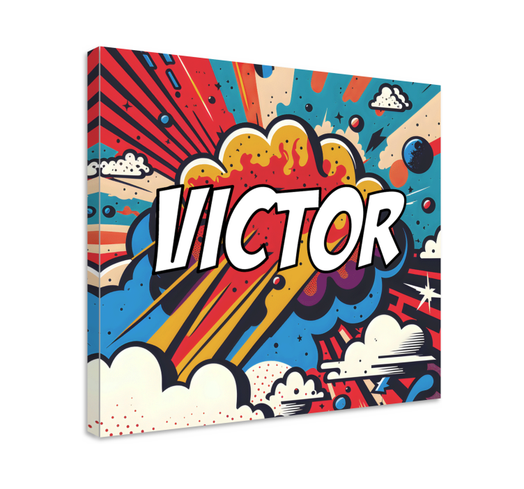 Cuadro personalizable Custom Pop Art - TenVinilo