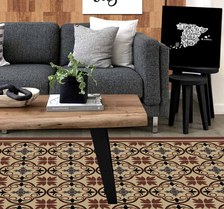 Cuadro mapamundi tipografía creativa del mapa - TenVinilo