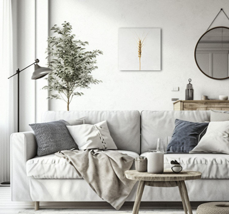 Cuadro cocina plantas Espigas - TenVinilo