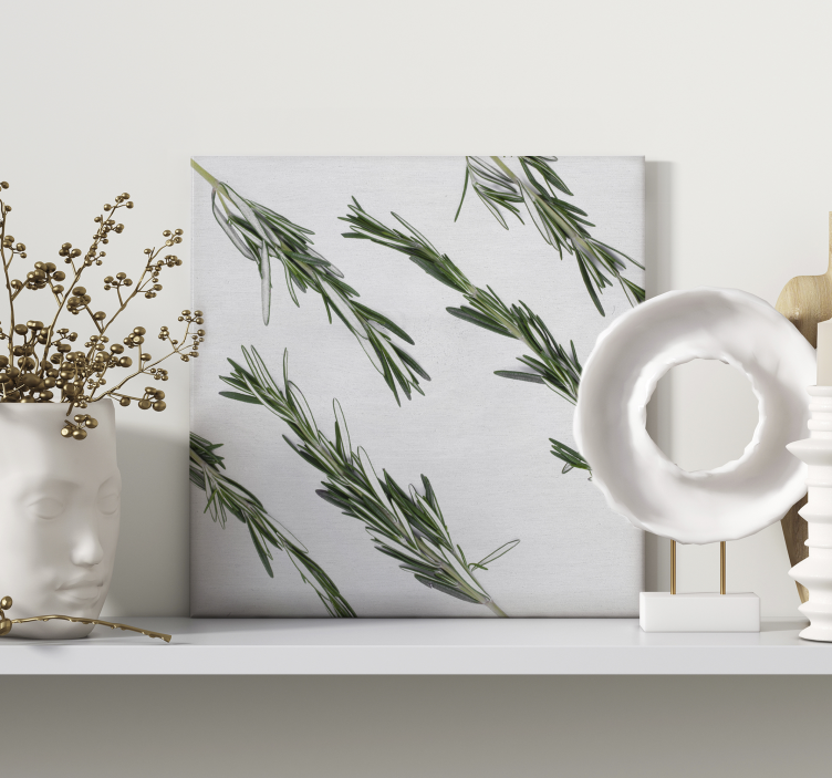 Cuadro cocina plantas Romero - TenVinilo