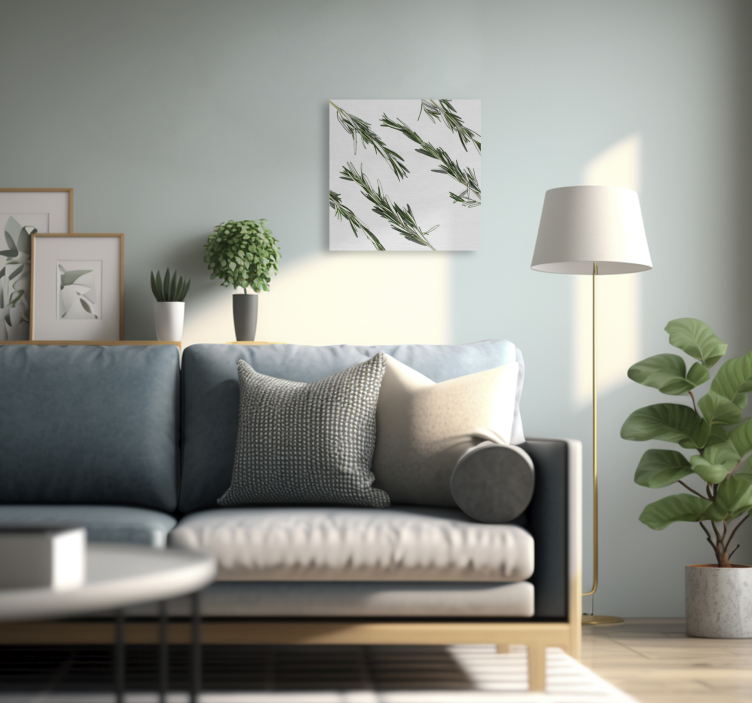 Cuadro cocina plantas Romero - TenVinilo