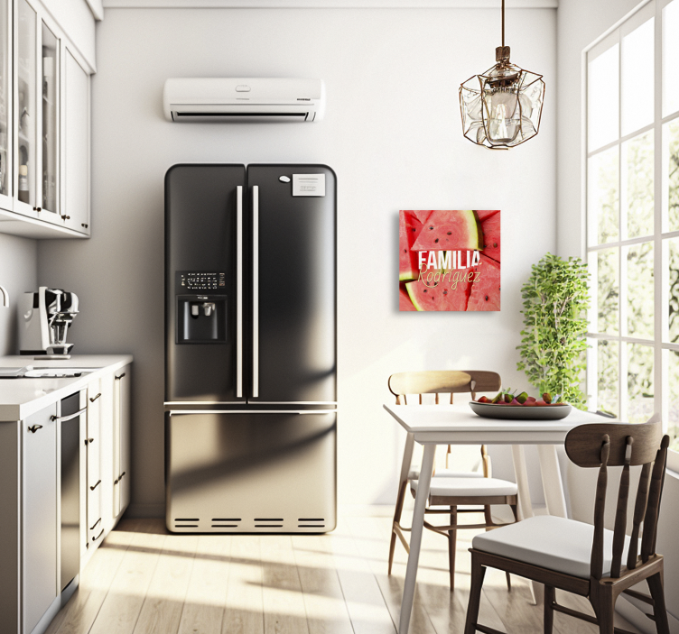 Cuadro para cocina bodegones Sandia - TenVinilo