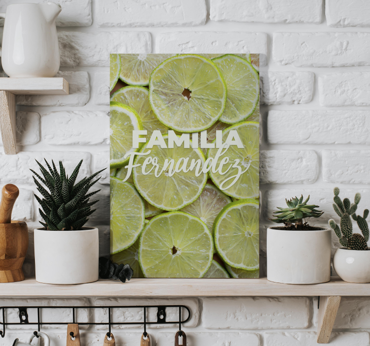 Cuadro para cocina bodegones Lima - TenVinilo