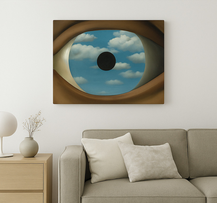 Cuadro arte el espejo falso - TenVinilo