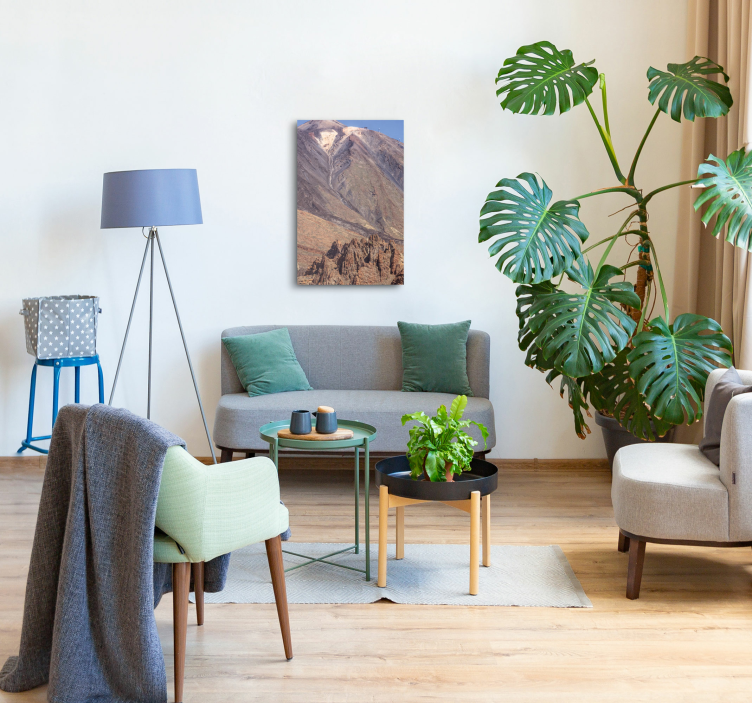 Cuadro de paisaje vistas al Teide - TenVinilo