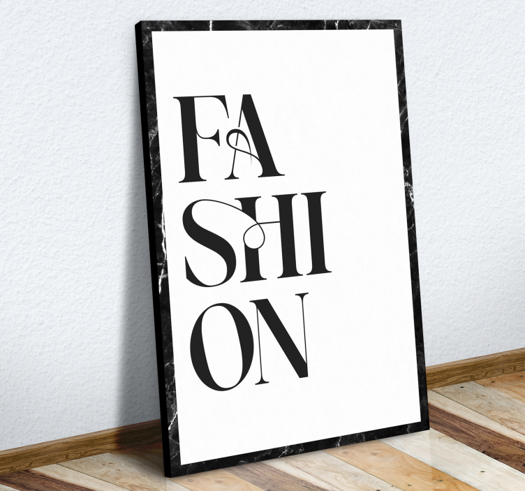 Cuadro comedor moda Estilo - TenVinilo