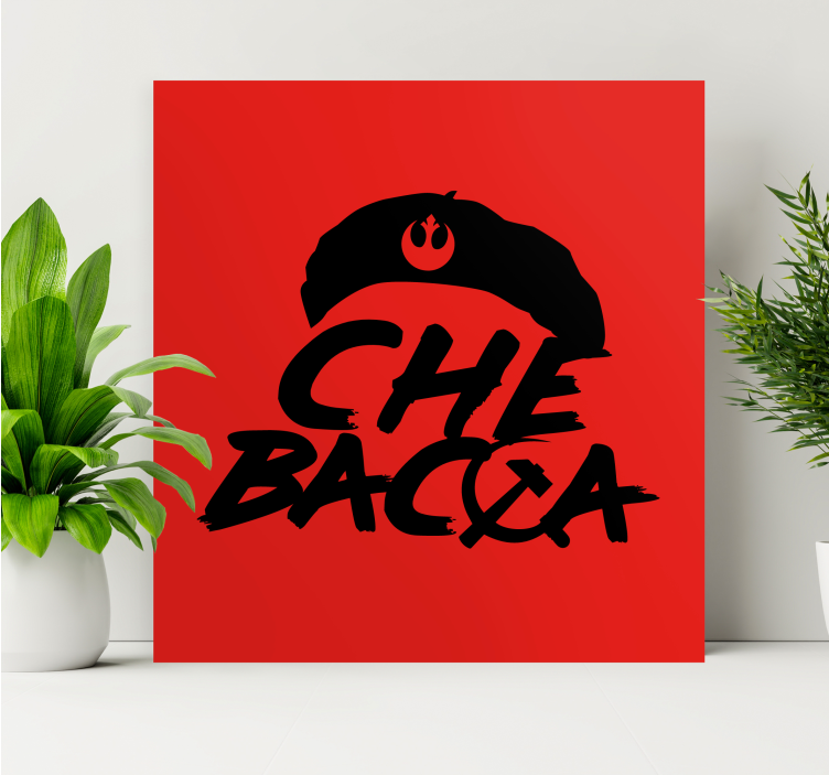 Cuadro personajes che-bacca - TenVinilo