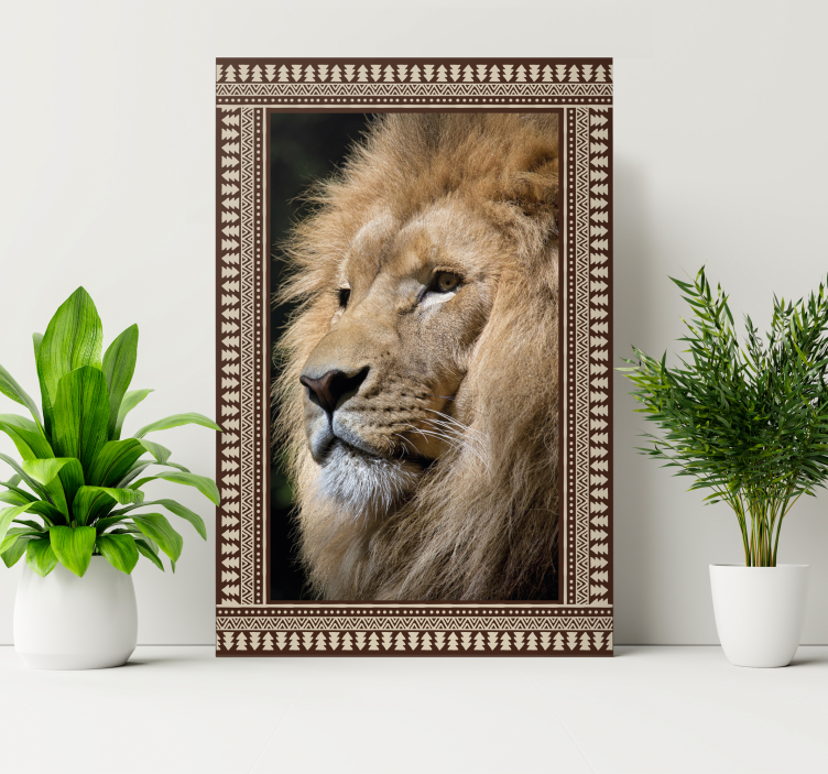 Cuadro personalizable bohemio - TenVinilo