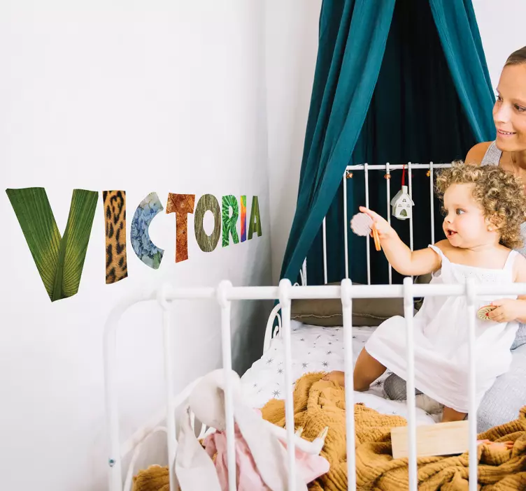 Vinilo personalizable estampado jungla - TenVinilo