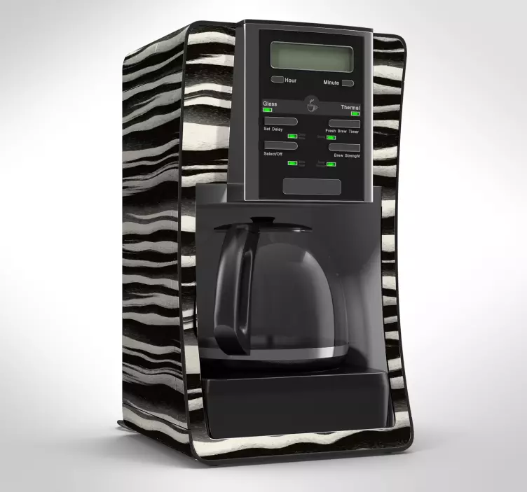 Vinilo con textura piel de cebra - TenVinilo