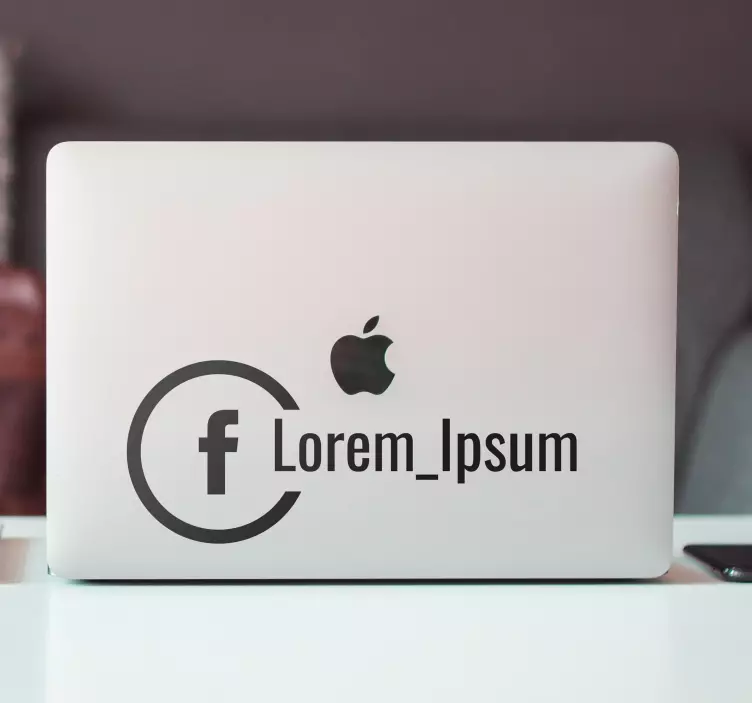 Vinilo para negocios facebook - TenVinilo