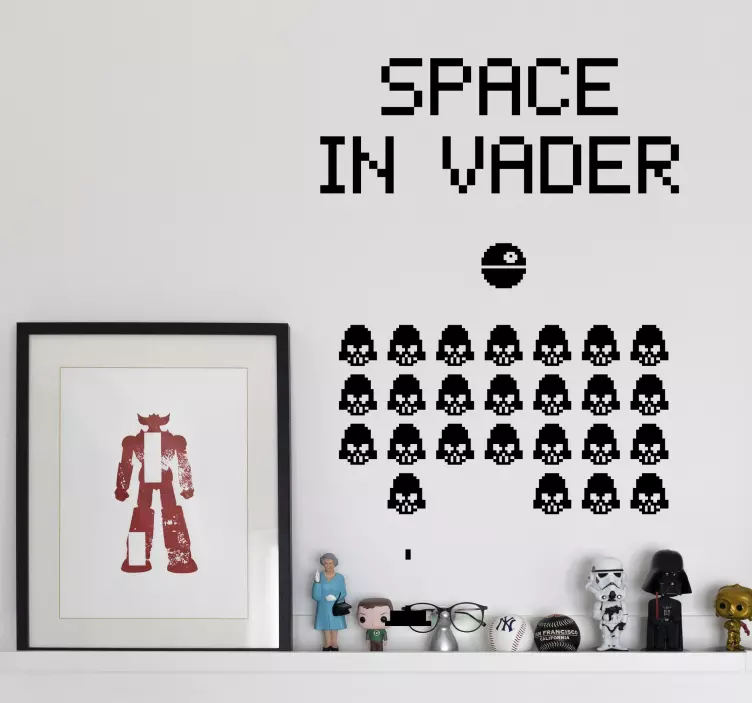 Vinilo gamer space in vader - TenVinilo
