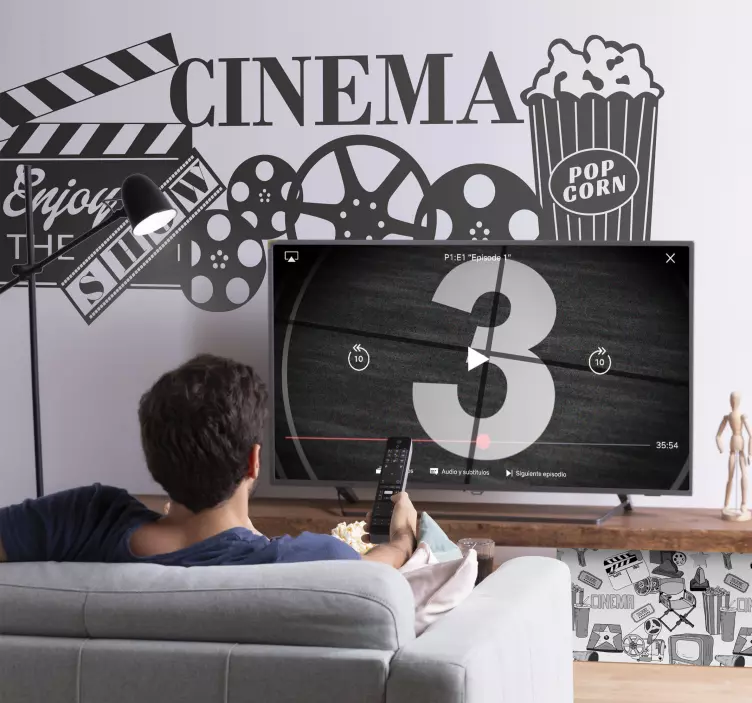 Vinilo decorativo para cinéfilos - TenVinilo