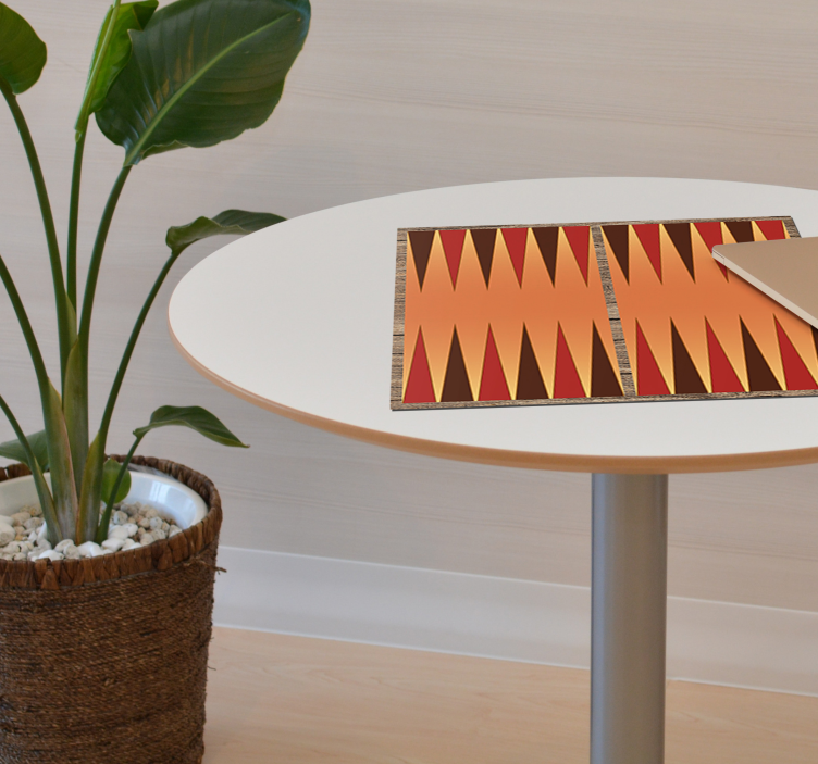 Vinilo para mueble Backgammon - TenVinilo