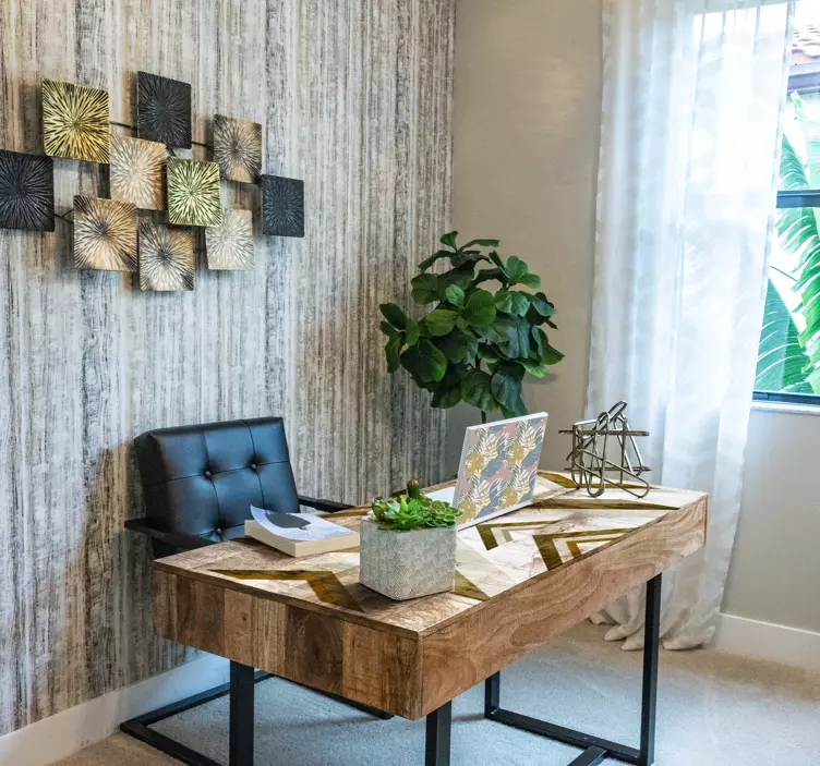 Pegatina para portátil patrones de hojas botánicas - TenVinilo