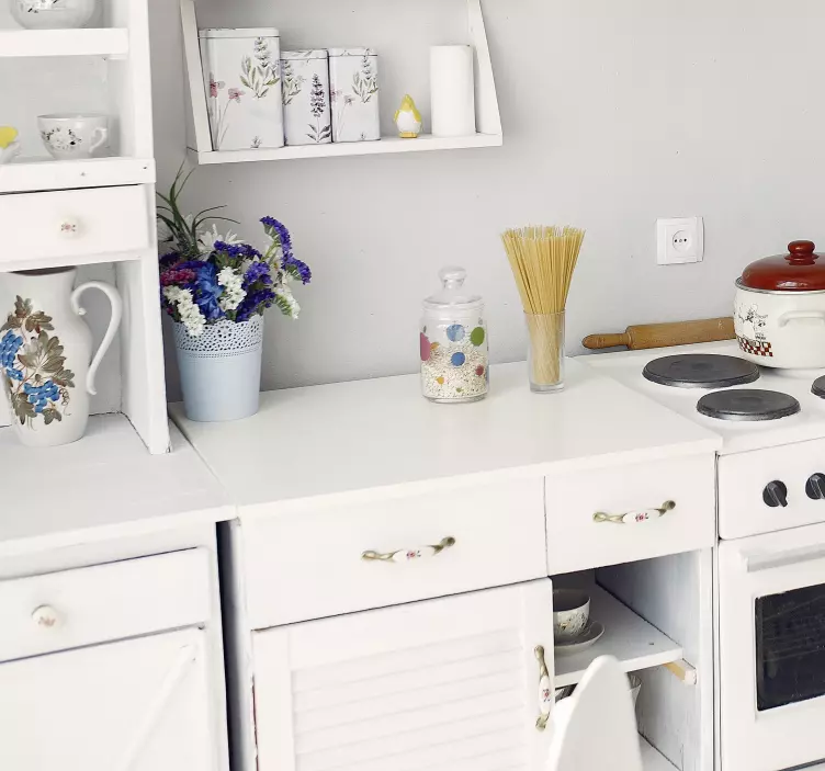 Vinilo adhesivo - Blanco - TenVinilo