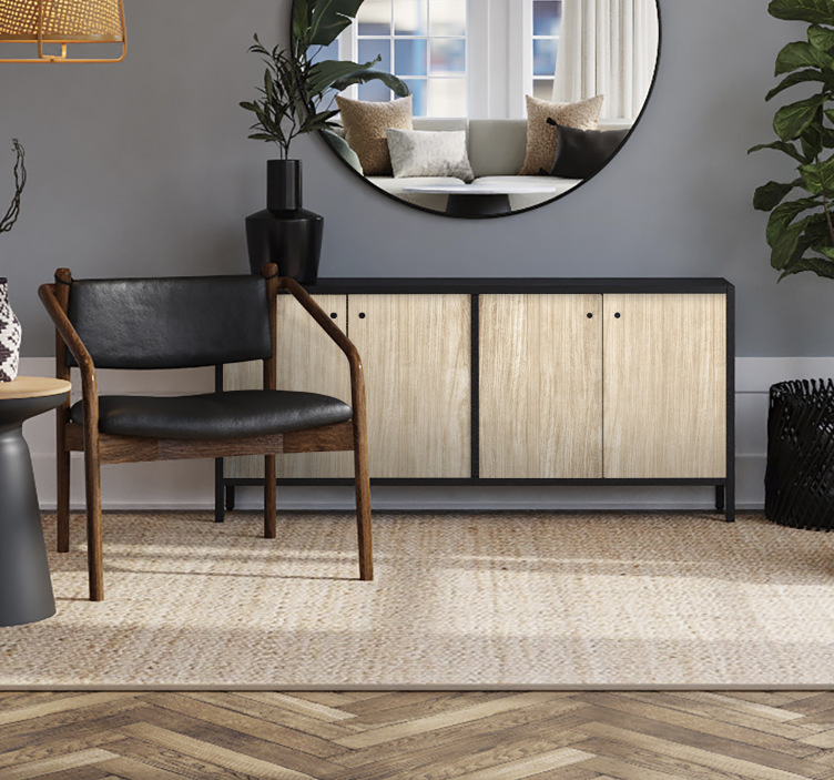 Vinilo para mueble madera color claro - TenVinilo