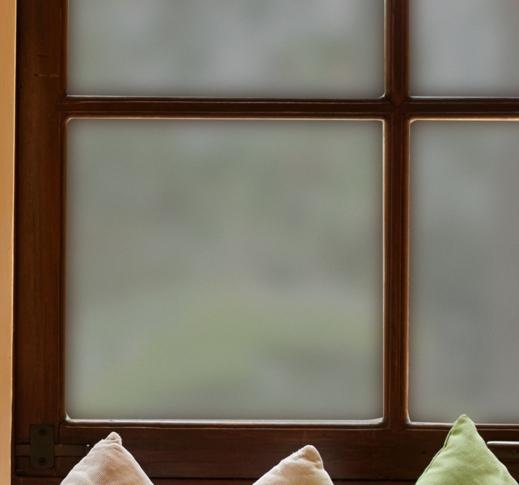 Vinilo decorativo cristal ventana translúcido a medida - TenVinilo