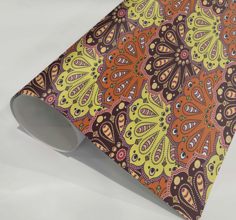 Vinilo cocina abstracto Mandala - TenVinilo