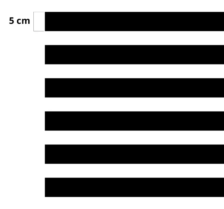 Vinilo para mueble de cocina de rayas horizontales - TenVinilo