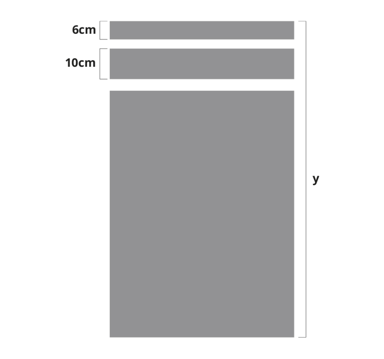 Vinilo translúcido cristal para puerta de líneas - TenVinilo