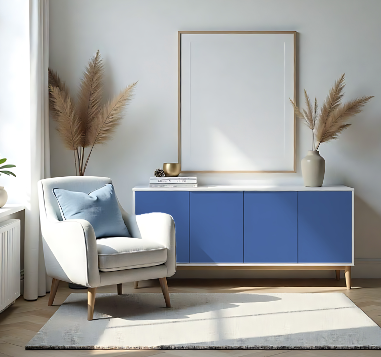 Vinilo adhesivo - Azul mate - TenVinilo