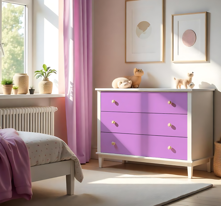 Vinilo adhesivo - Rosa pastel - TenVinilo