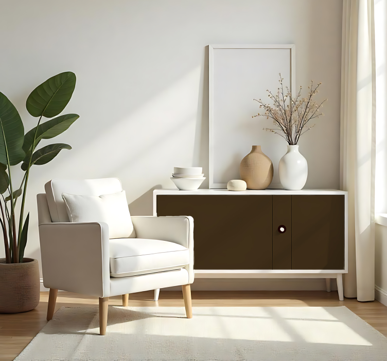 Vinilo adhesivo - Marrón mate - TenVinilo