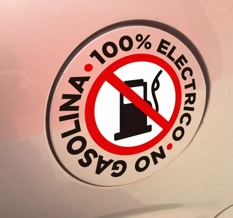 Adhesivo coche ecológico - TenVinilo