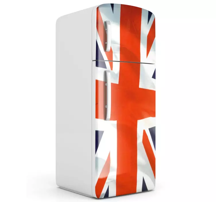 Adhesivo decorativo nevera Union Jack - TenVinilo