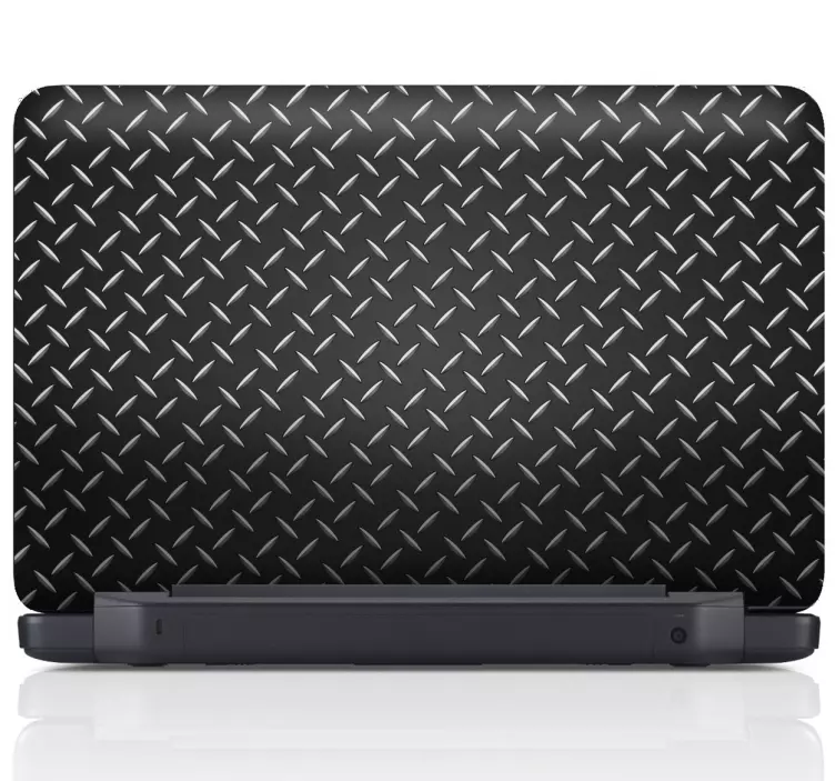 Adhesivo portátil textura metal - TenVinilo