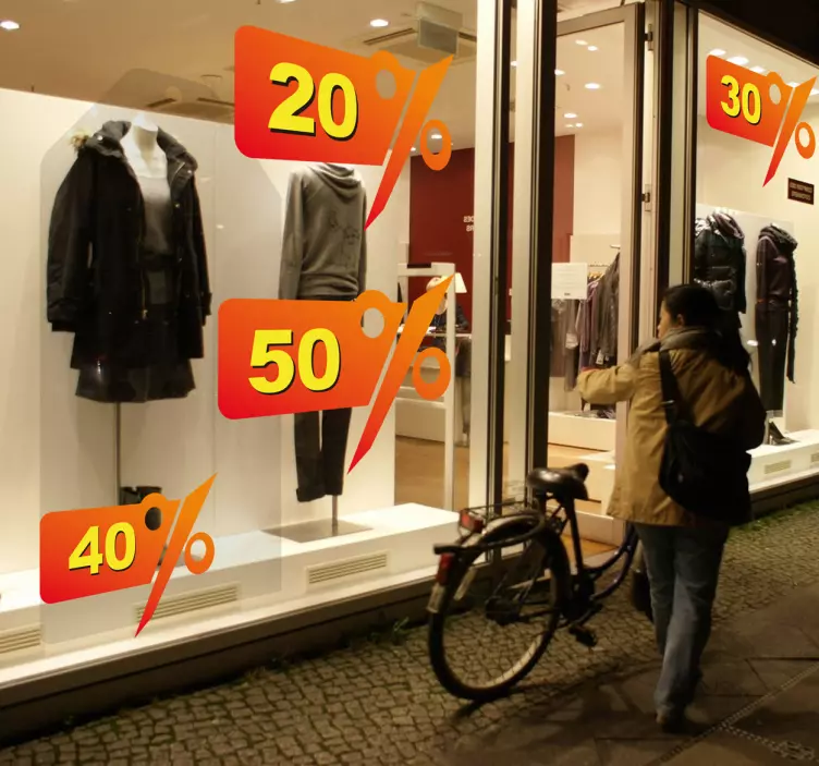 Adhesivos stickers descuentos - TenVinilo