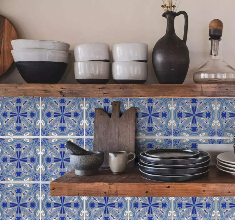 Lámina adhesiva mosaico vintage - TenVinilo