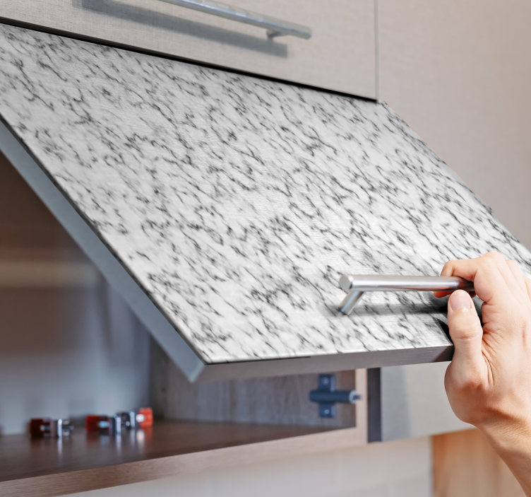 Papel adhesivo para muebles efecto mármol - TenVinilo