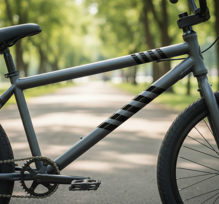 Pegatina para bicicleta pack de rayas de carreras - TenVinilo