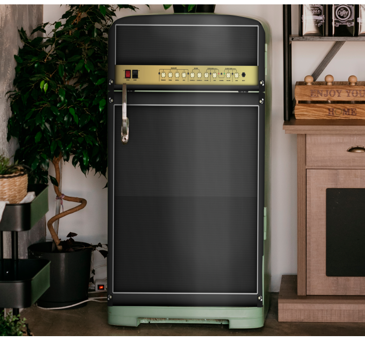 Vinilo nevera amplificador de guitarra rock - TenVinilo