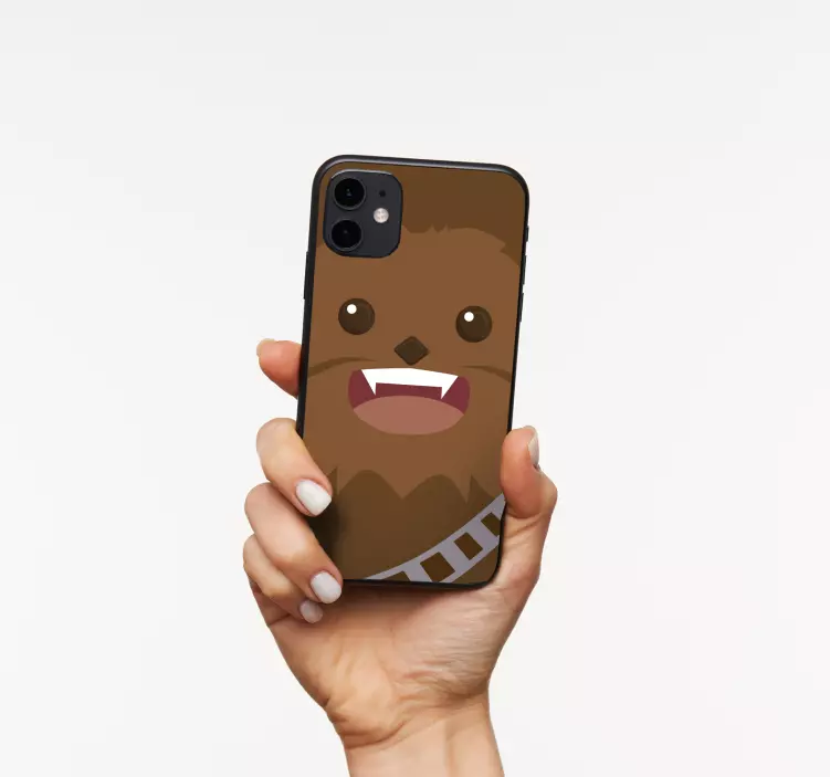Sticker para iPhone de chewie - TenVinilo