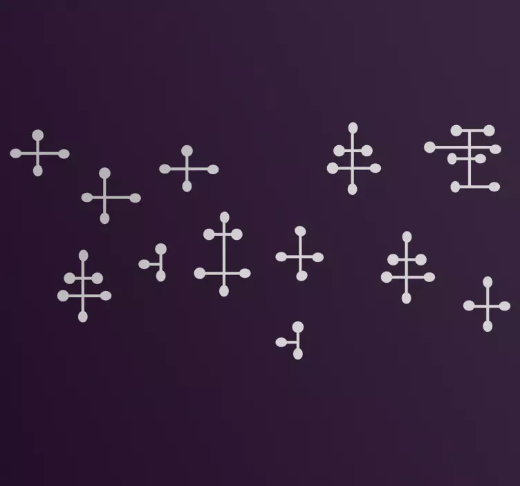 Sticker símbolos silla Eames - TenVinilo