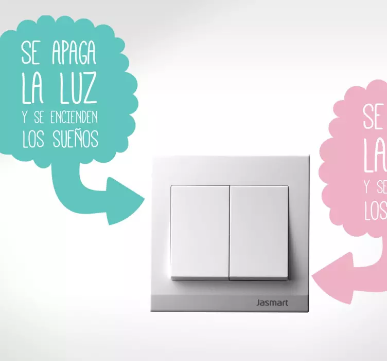 Stickers para la luz - TenVinilo