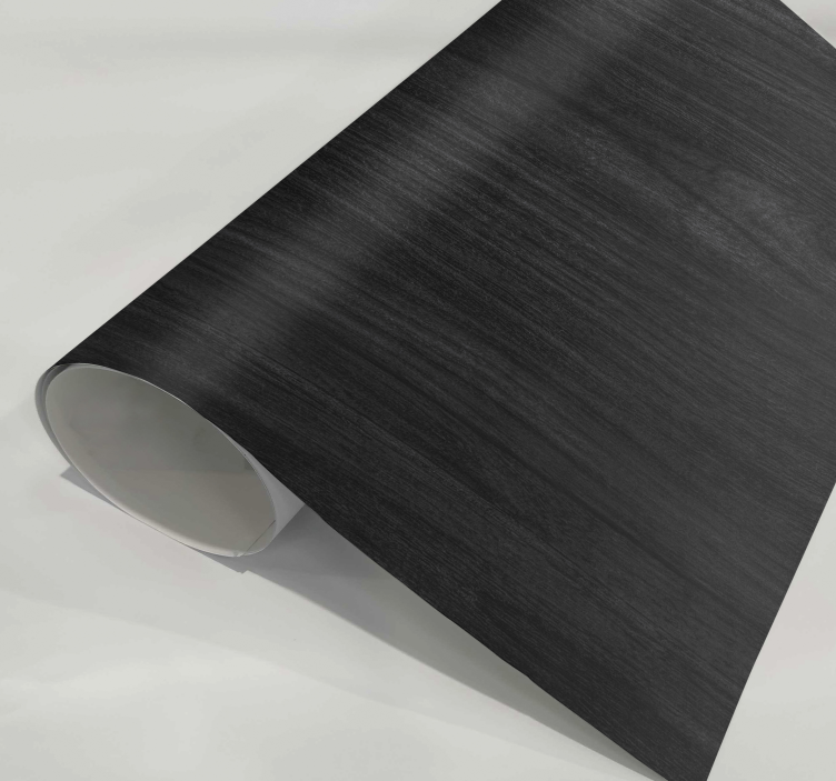 Vinilo adhesivo - Madera negra oscura - TenVinilo