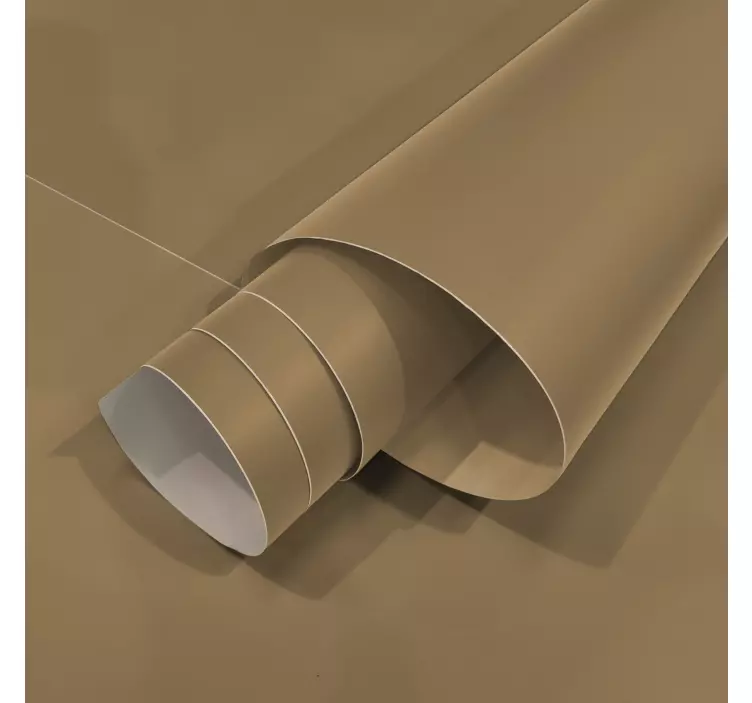 Papel adhesivo para muebles matte beige marrón - TenVinilo