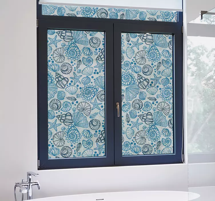Vinilo para cristal ventana conceptos marinos - TenVinilo