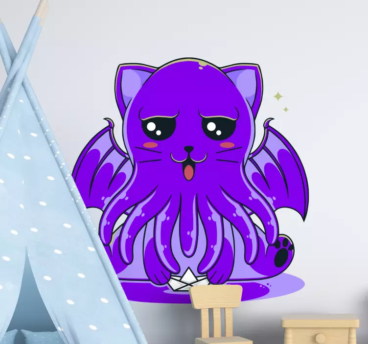 Vinilo infantil linda criatura mítica - TenVinilo