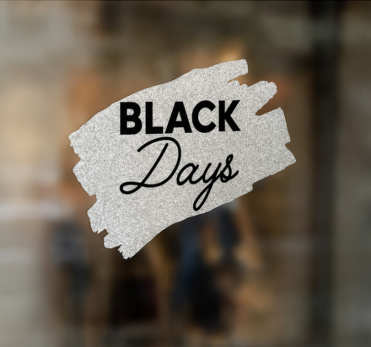 Vinilo black friday Black Days - TenVinilo