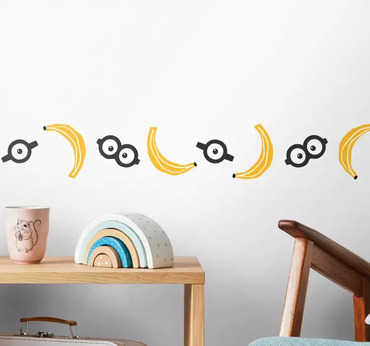 Vinilo cartoon cenefa minions - TenVinilo