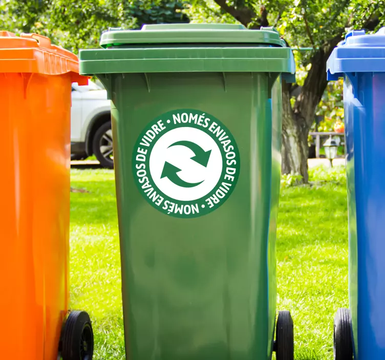 Vinilo catalán reciclaje només envasos - TenVinilo